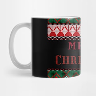 Merry Christmas -Ugly Christmas sweater Mug